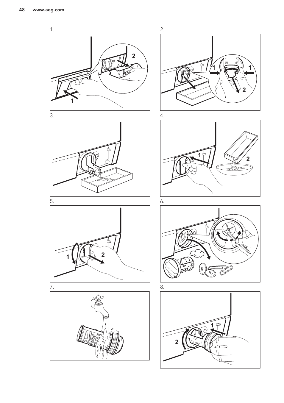 AEG L76480FL User Manual | Page 48 / 56
