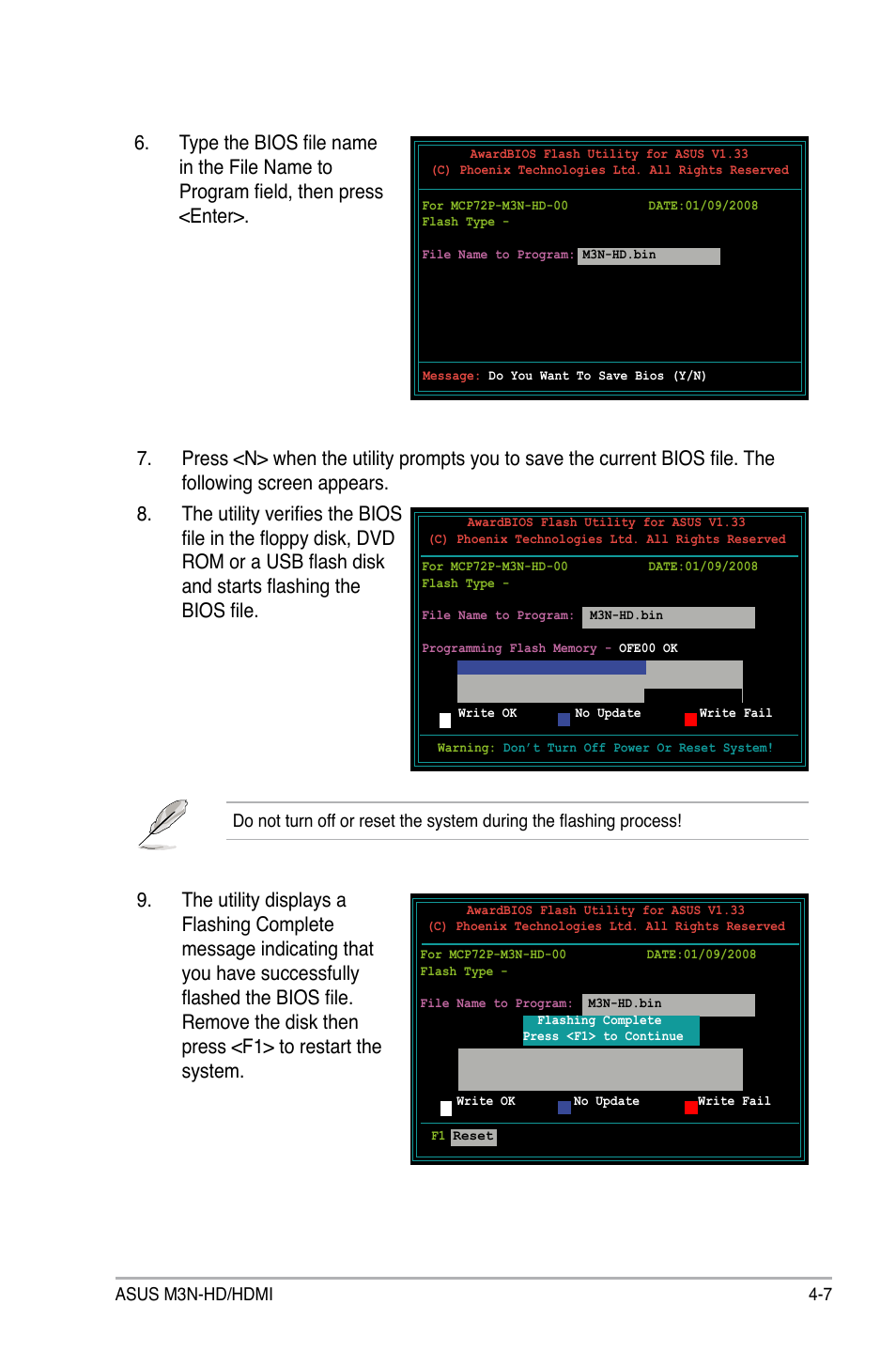 Asus M3N-HD User Manual | Page 75 / 164