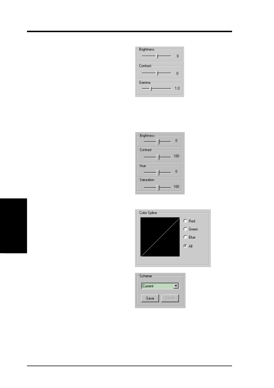 Iv. software reference, General functions | Asus GIGATEXEL SHADER GRAPHICS CARD V7700 User Manual | Page 40 / 88