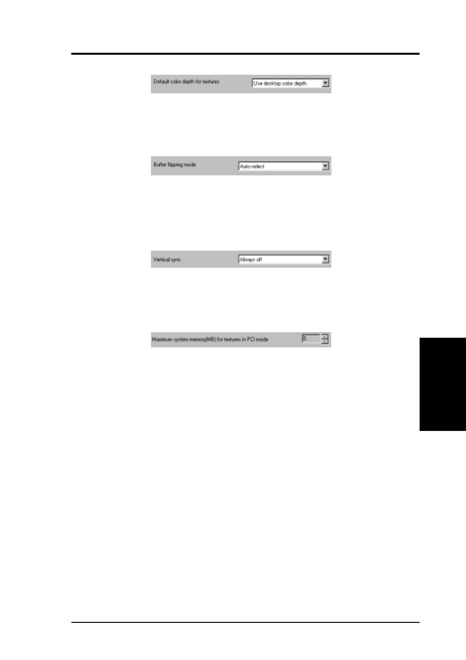 Iv. software reference | Asus GIGATEXEL SHADER GRAPHICS CARD V7700 User Manual | Page 55 / 88