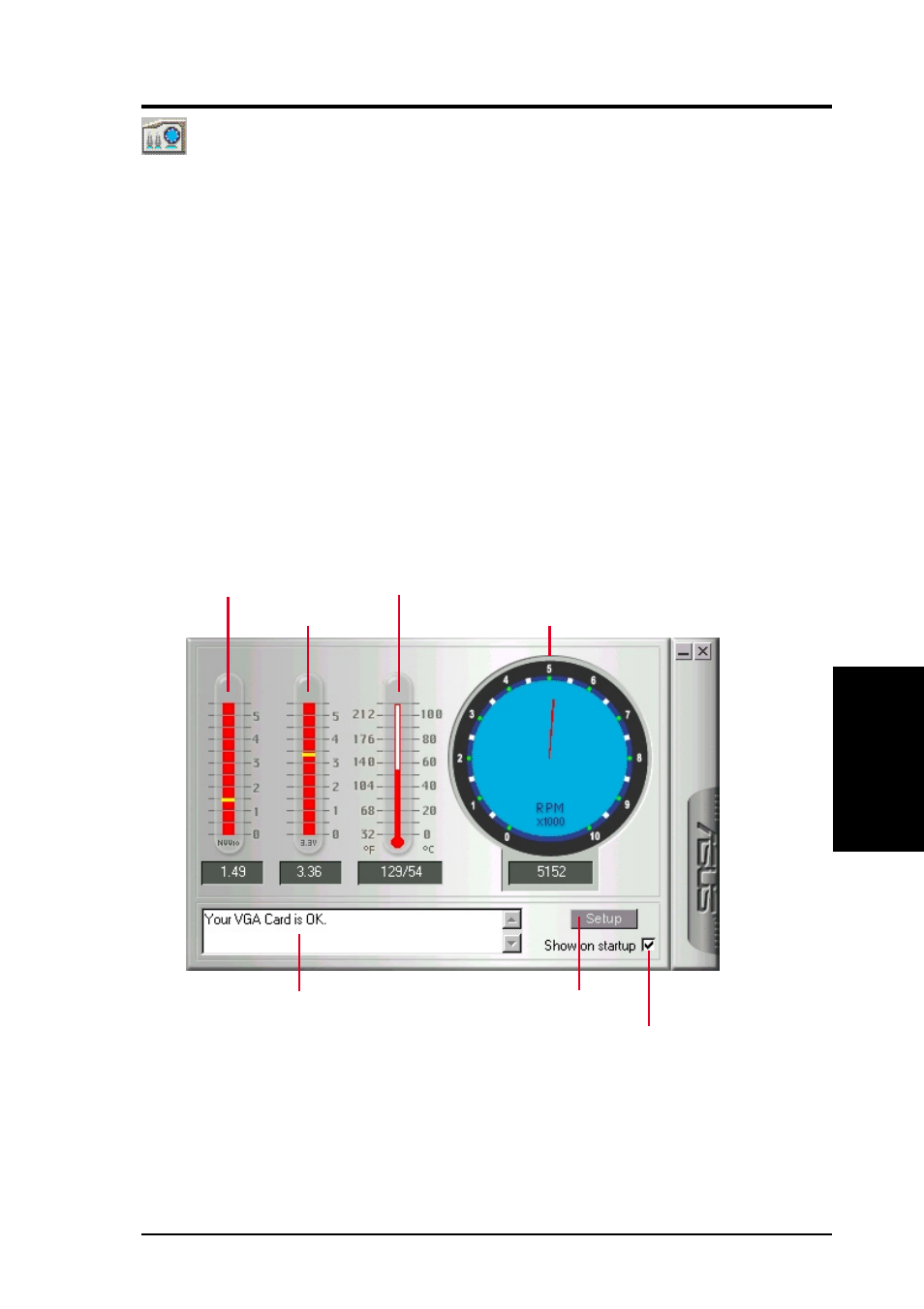 Iv. software reference, Asus smartdoctor, Functions | Asus GIGATEXEL SHADER GRAPHICS CARD V7700 User Manual | Page 59 / 88