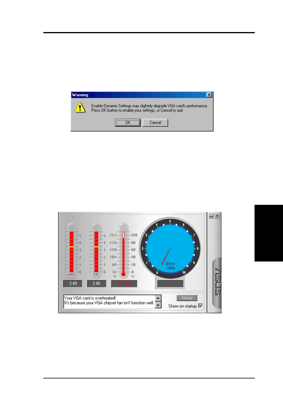 Iv. software reference | Asus GIGATEXEL SHADER GRAPHICS CARD V7700 User Manual | Page 61 / 88