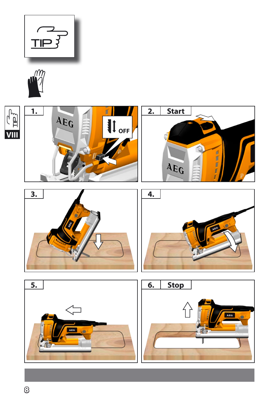 AEG PST 500 X User Manual | Page 12 / 67