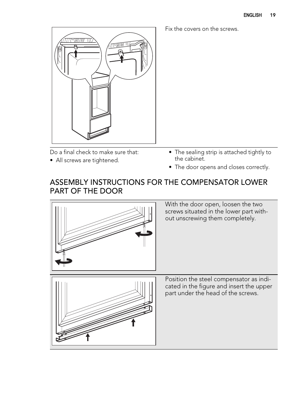 AEG SWD81800G1 User Manual | Page 19 / 88