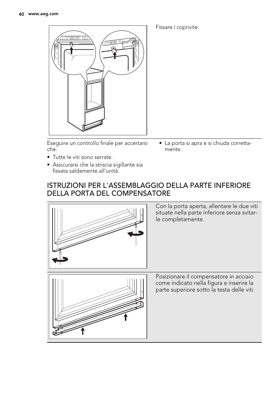 AEG SWD81800G1 User Manual | Page 40 / 88