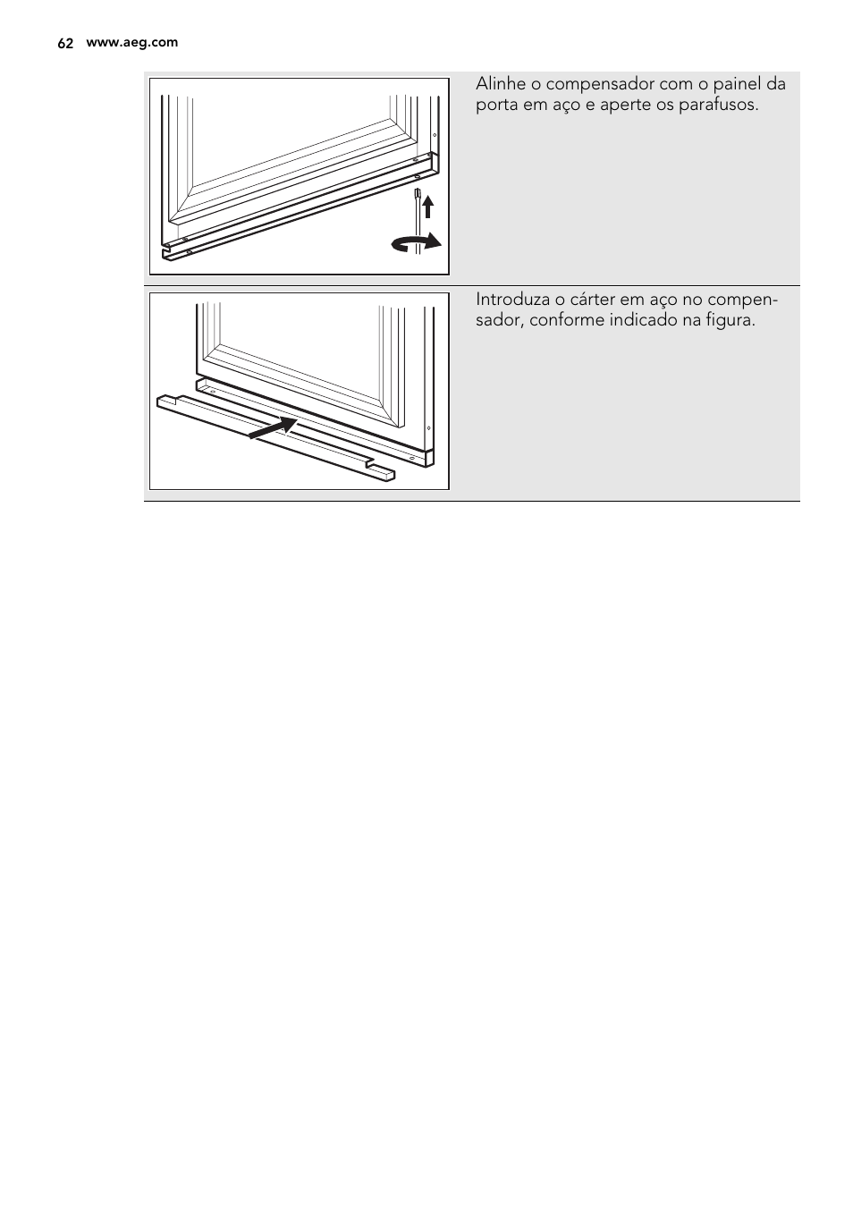 AEG SWD81800G1 User Manual | Page 62 / 88