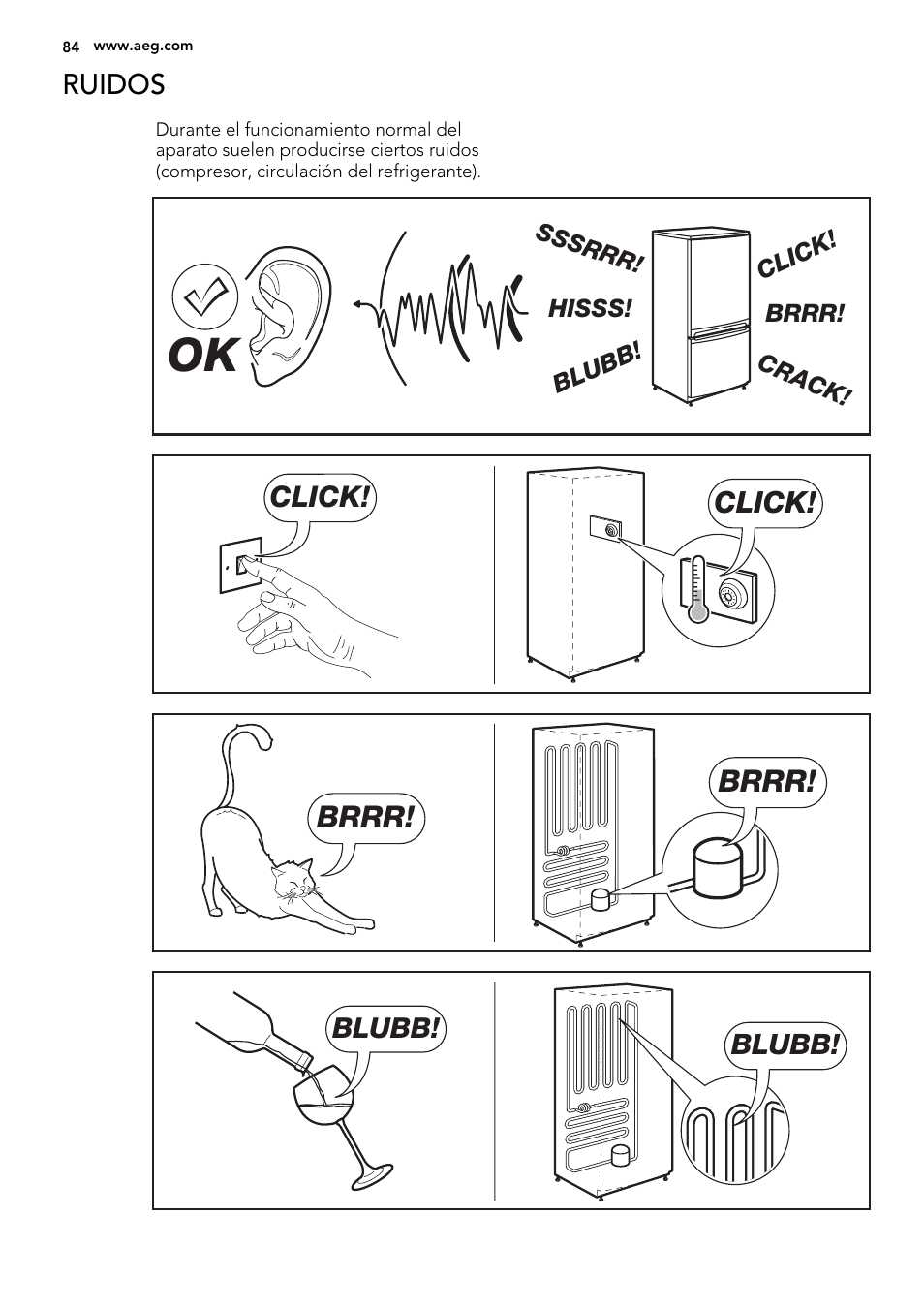 AEG SWD81800G1 User Manual | Page 84 / 88