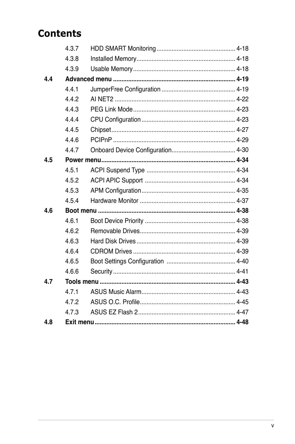 Asus M2N32 WS Professional User Manual | Page 5 / 130