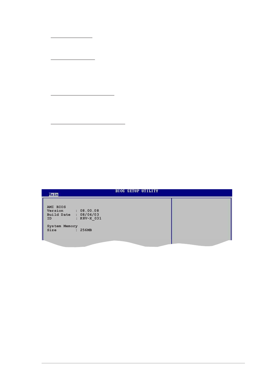 6 system information | Asus K8V-X User Manual | Page 49 / 84