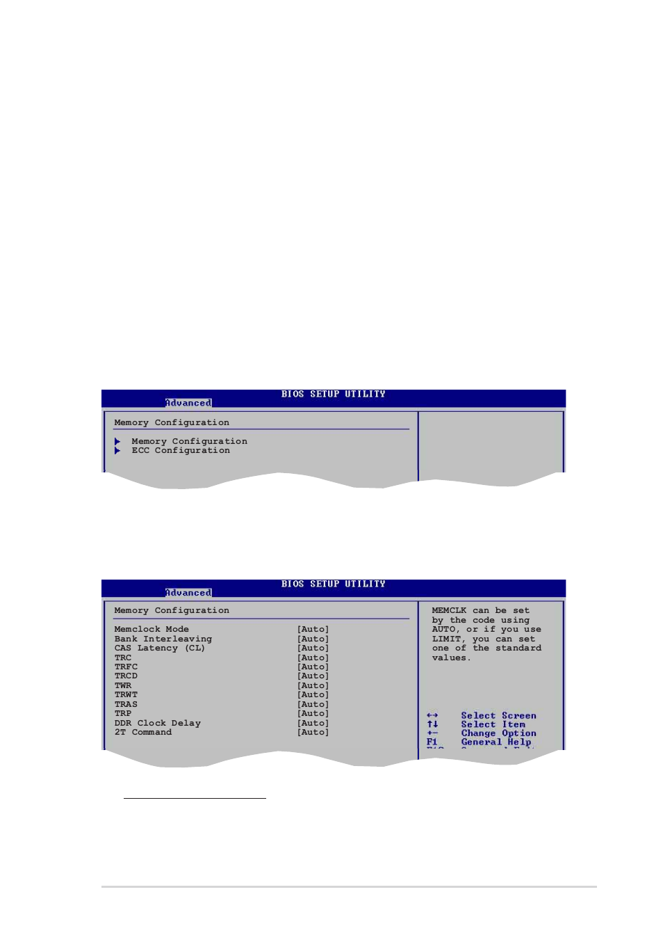 Crc flood enable [disabled, Ht frequency [800 mhz, Ht data width (upstream) [16 bit | Ht data width (downstream) [16 bit, Asus k8v-x motherboard 2-15, Memclock mode [ auto | Asus K8V-X User Manual | Page 51 / 84