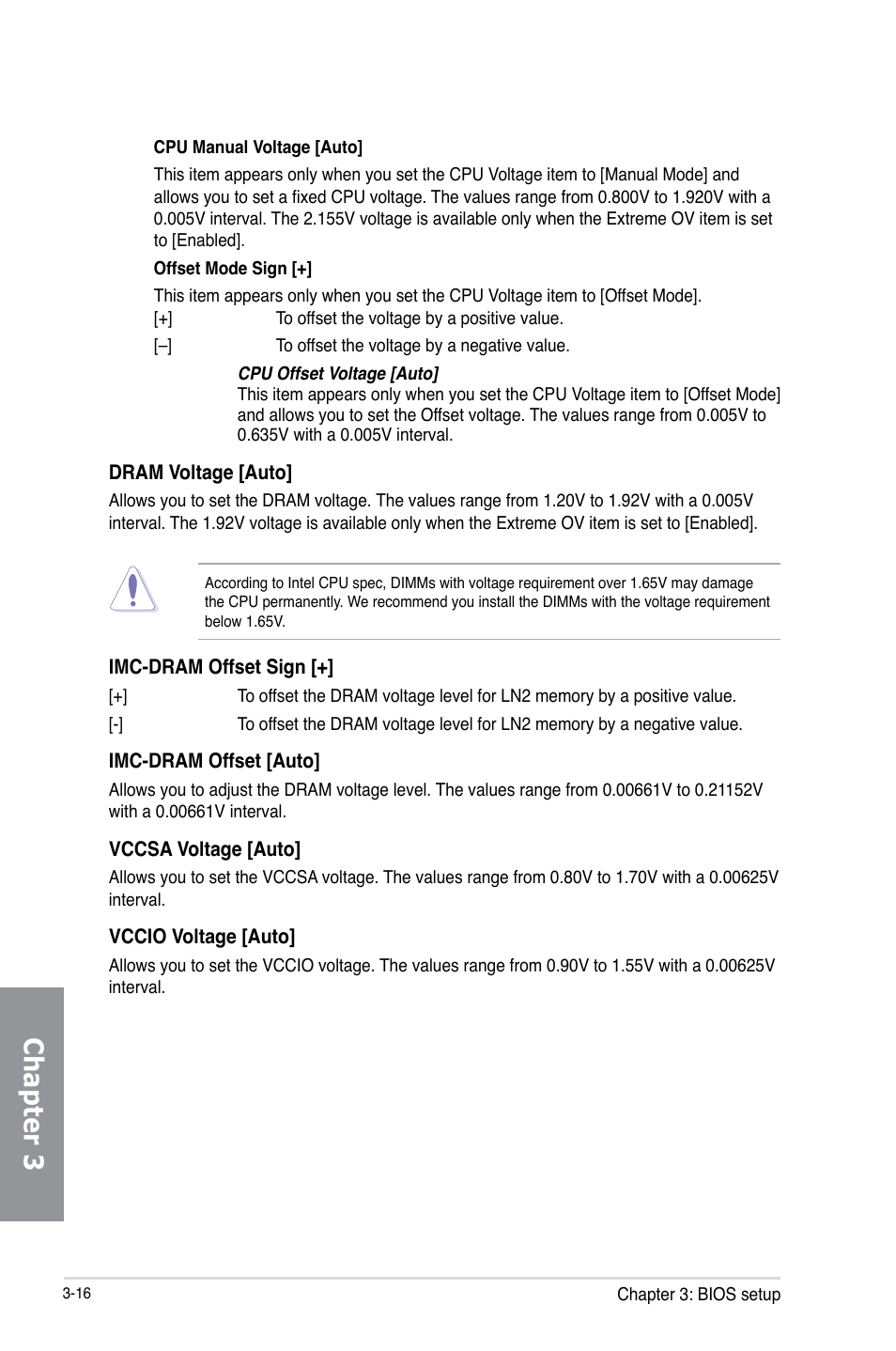 Chapter 3 | Asus MAXIMUS V E7295 User Manual | Page 108 / 234