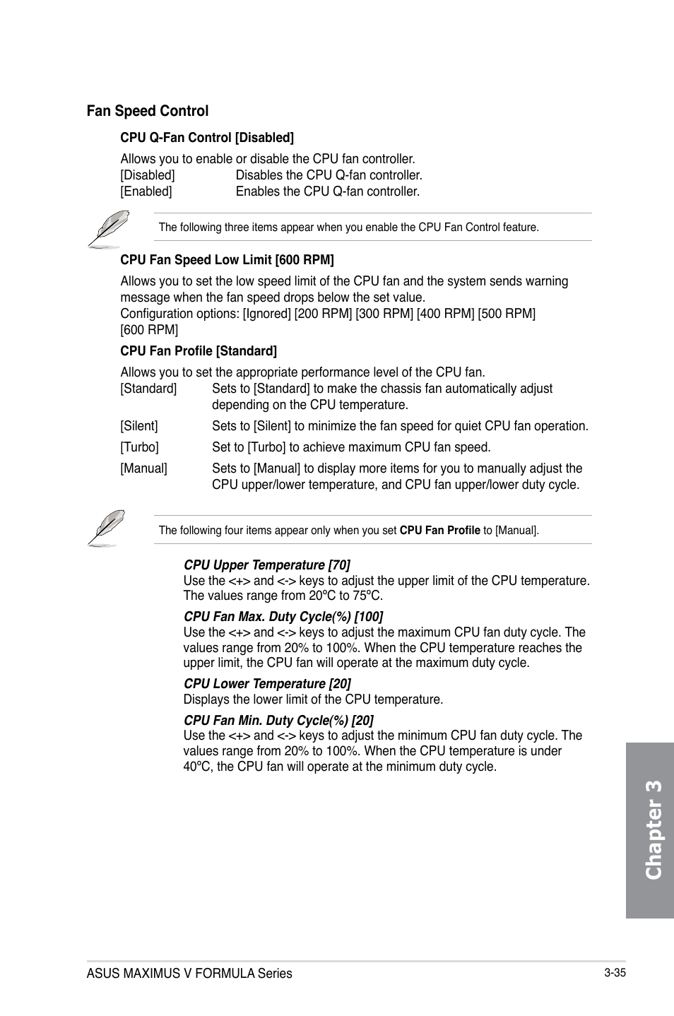 Chapter 3 | Asus MAXIMUS V E7295 User Manual | Page 127 / 234