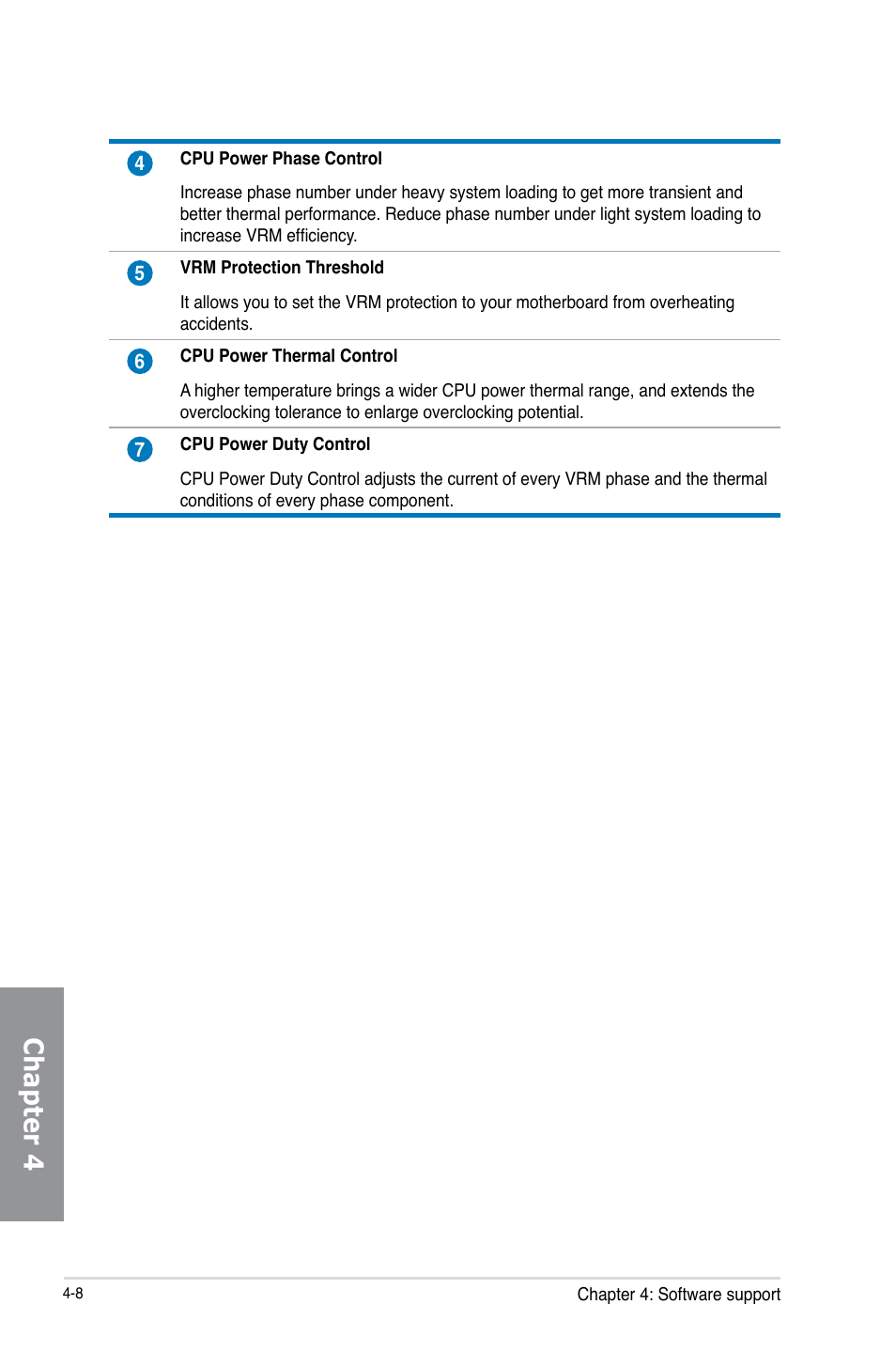 Chapter 4 | Asus MAXIMUS V E7295 User Manual | Page 150 / 234