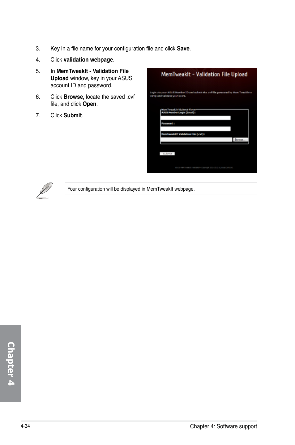 Chapter 4 | Asus MAXIMUS V E7295 User Manual | Page 176 / 234