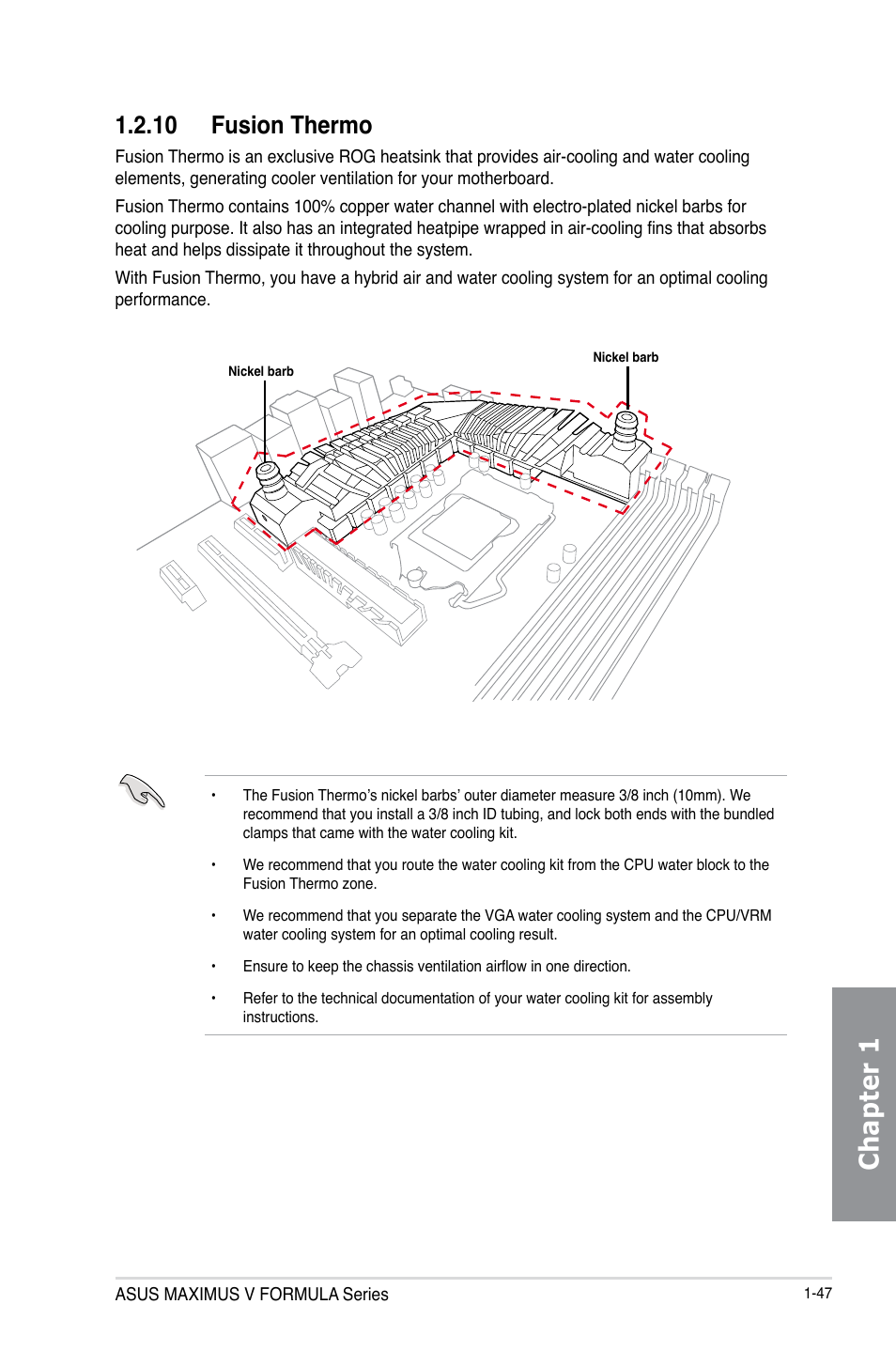 10 fusion thermo, Fusion thermo -47, Chapter 1 | Asus MAXIMUS V E7295 User Manual | Page 65 / 234