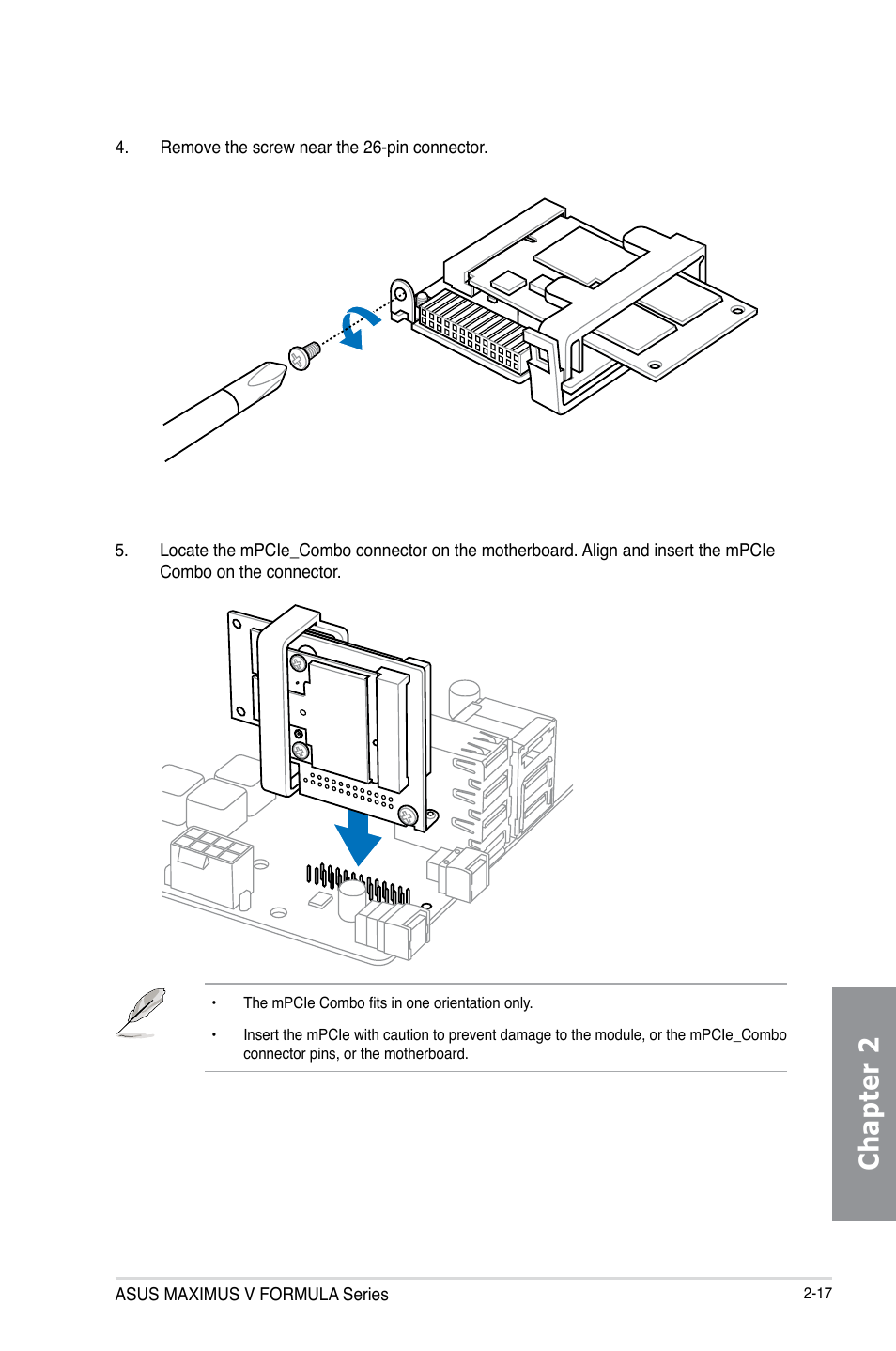 Chapter 2 | Asus MAXIMUS V E7295 User Manual | Page 83 / 234