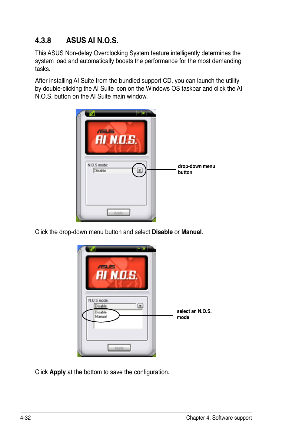 8 asus ai n.o.s, Asus ai n.o.s -32 | Asus M3N WS User Manual | Page 144 / 162