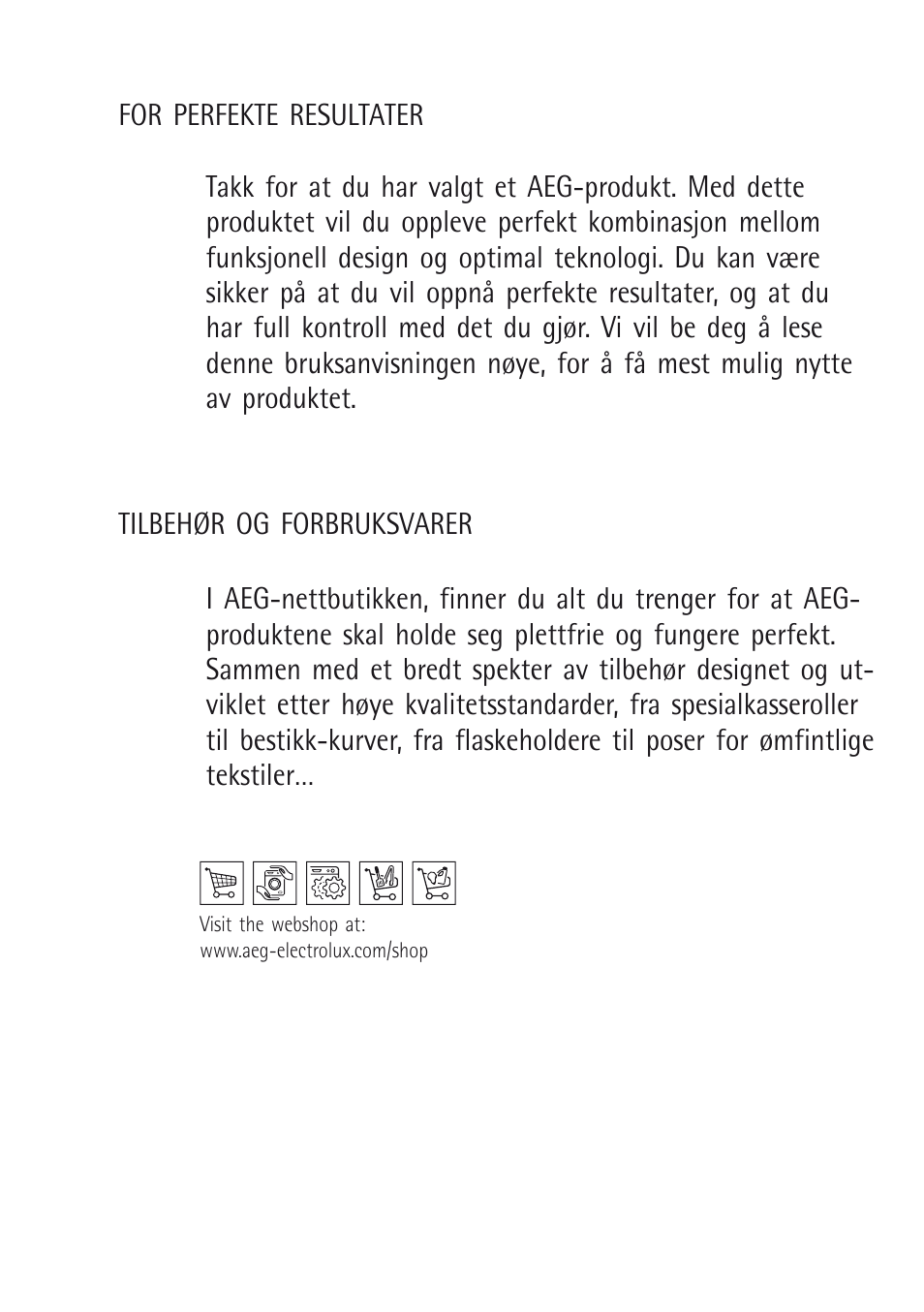 AEG X68163BV10 User Manual | Page 14 / 48