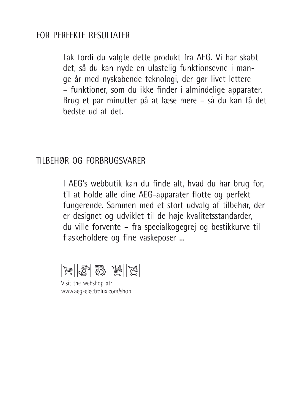AEG X68163BV10 User Manual | Page 16 / 48