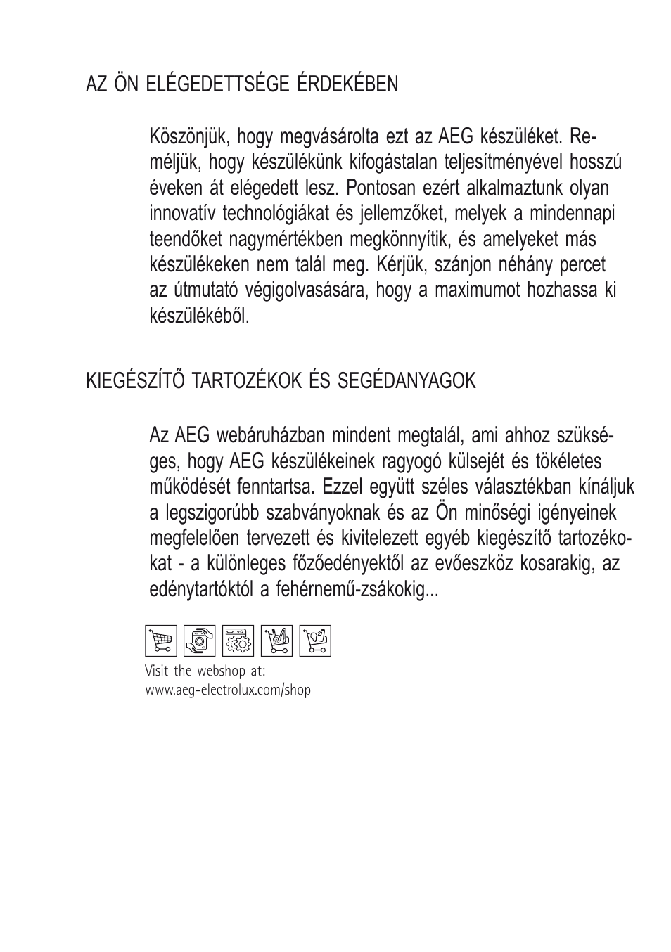 AEG X68163BV10 User Manual | Page 17 / 48