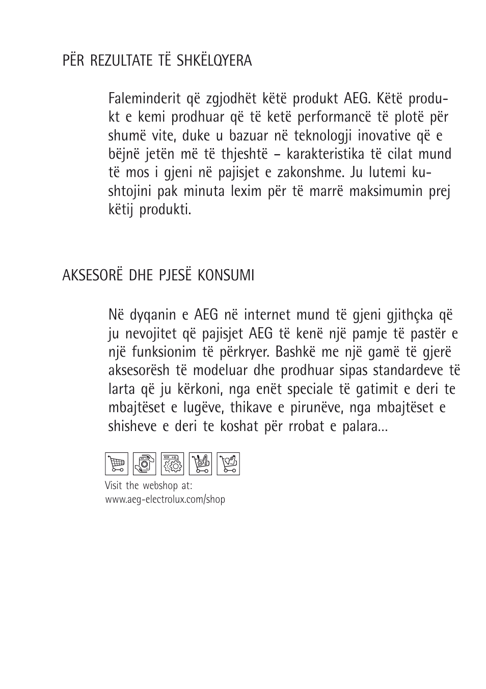 AEG X68163BV10 User Manual | Page 30 / 48
