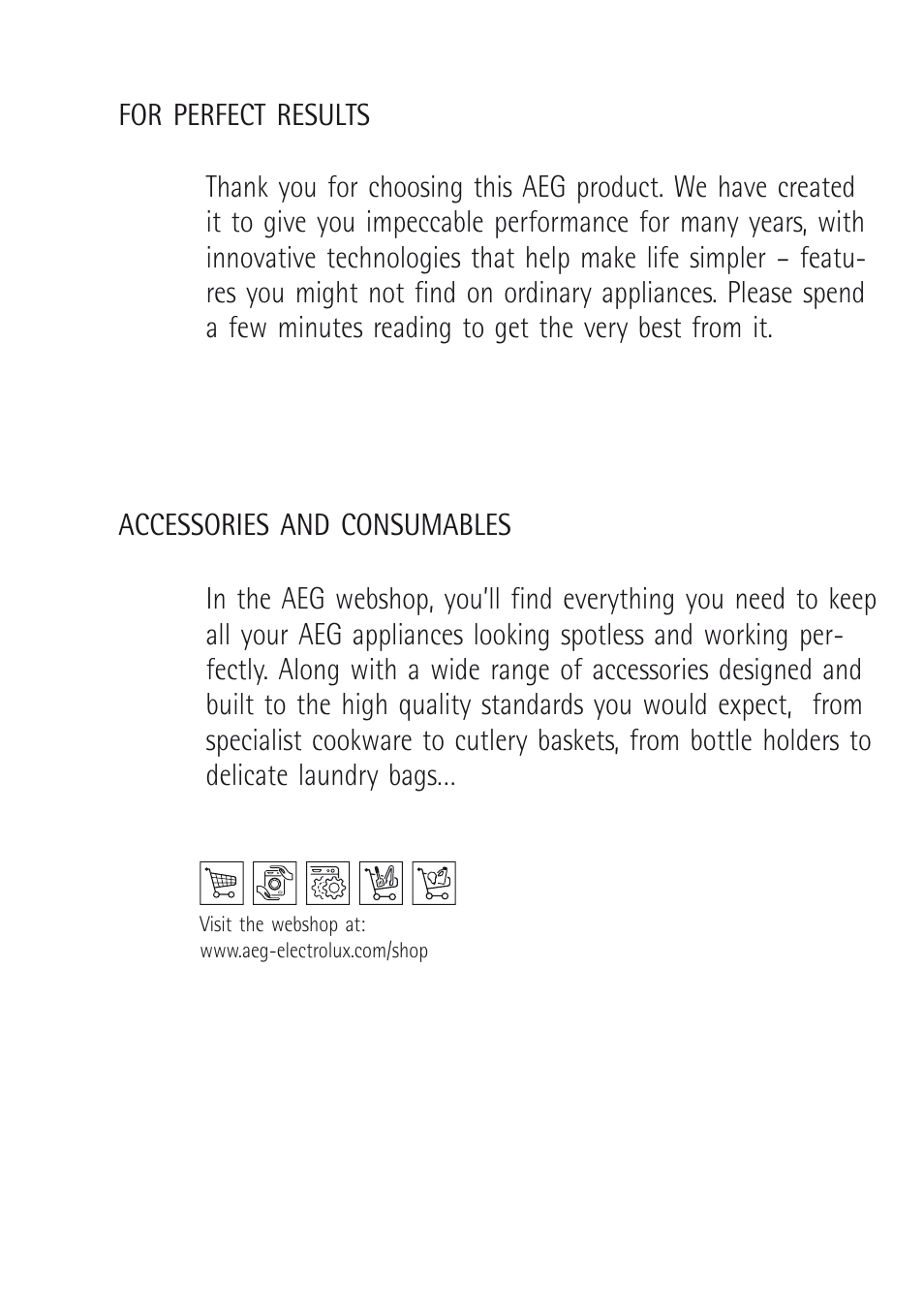 AEG X68163BV10 User Manual | Page 4 / 48
