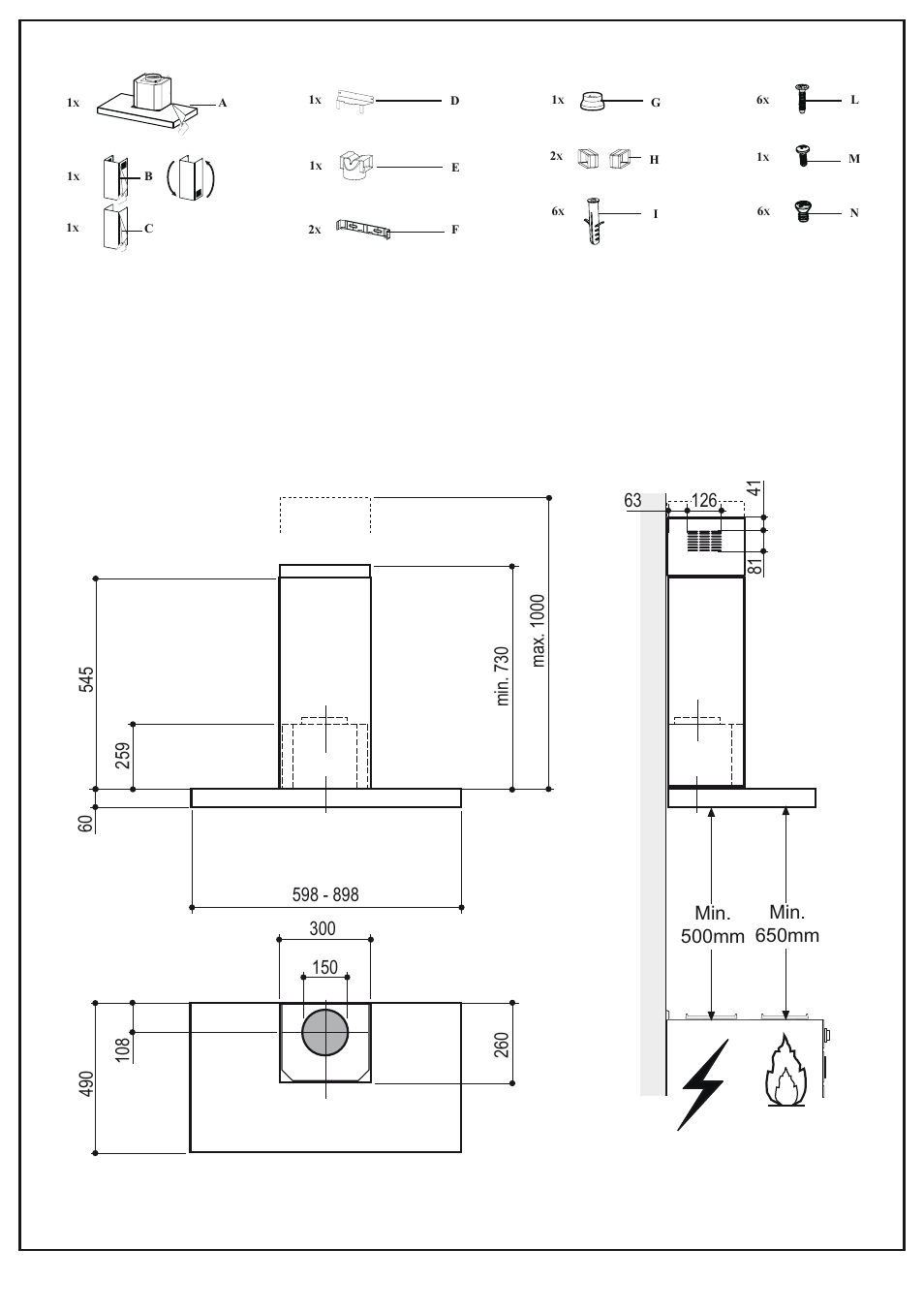 AEG X68163BV10 User Manual | Page 43 / 48