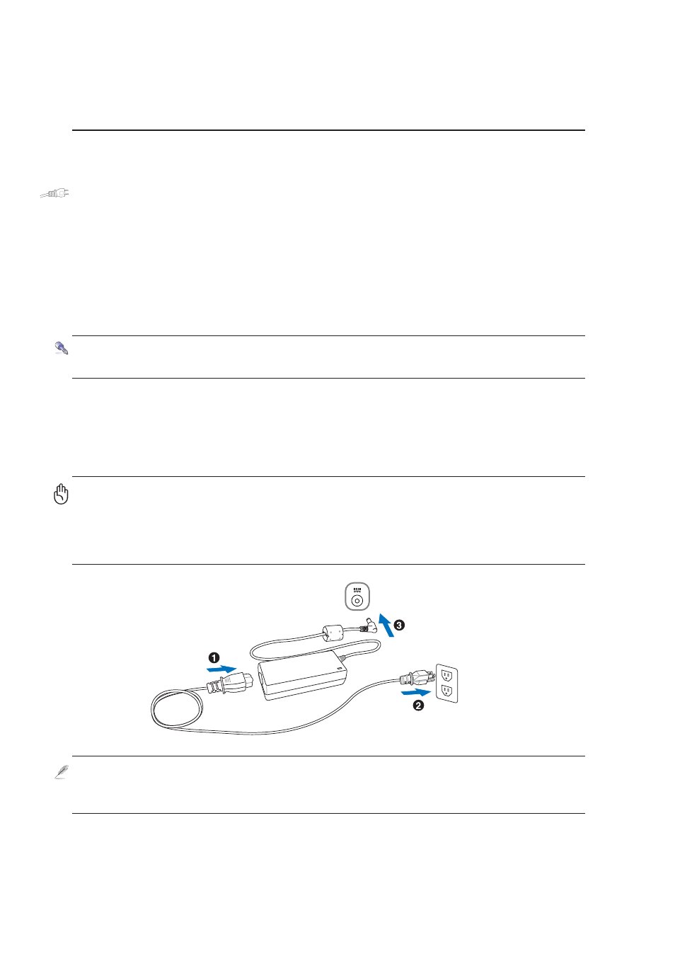 Power system | Asus E2160 User Manual | Page 24 / 74