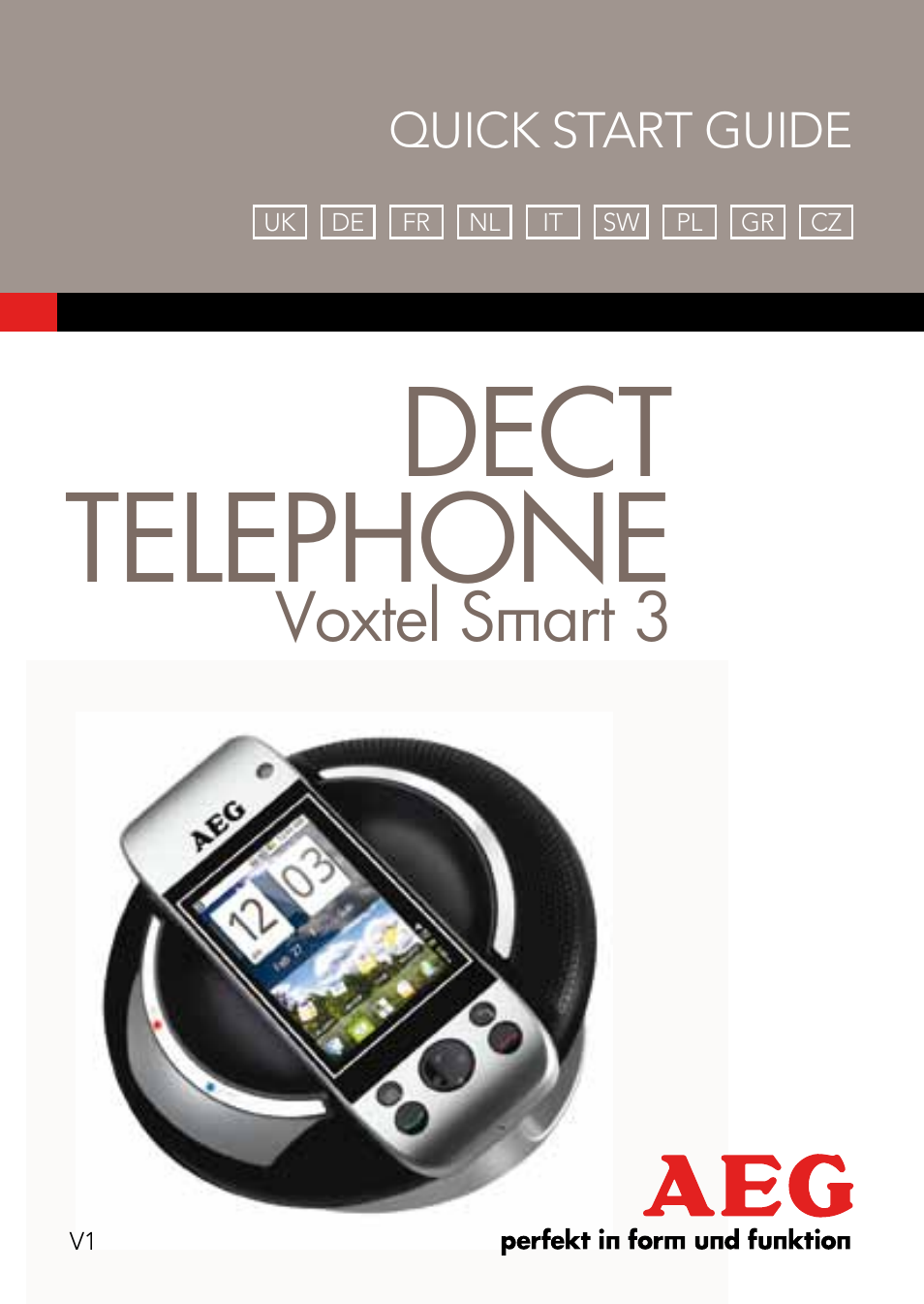 AEG Voxtel smart3 User Manual | 80 pages
