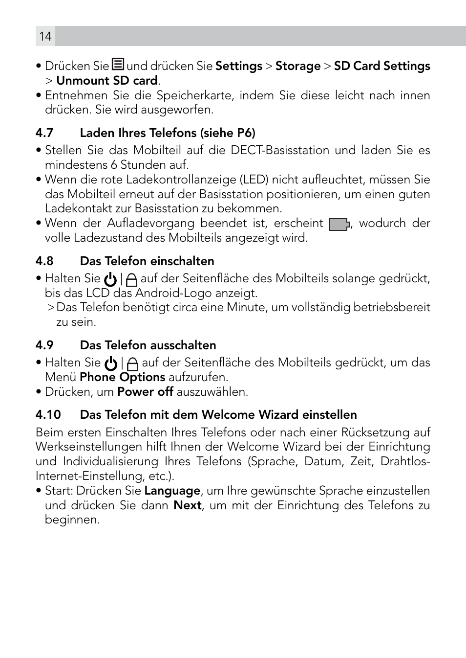 AEG Voxtel smart3 User Manual | Page 14 / 80