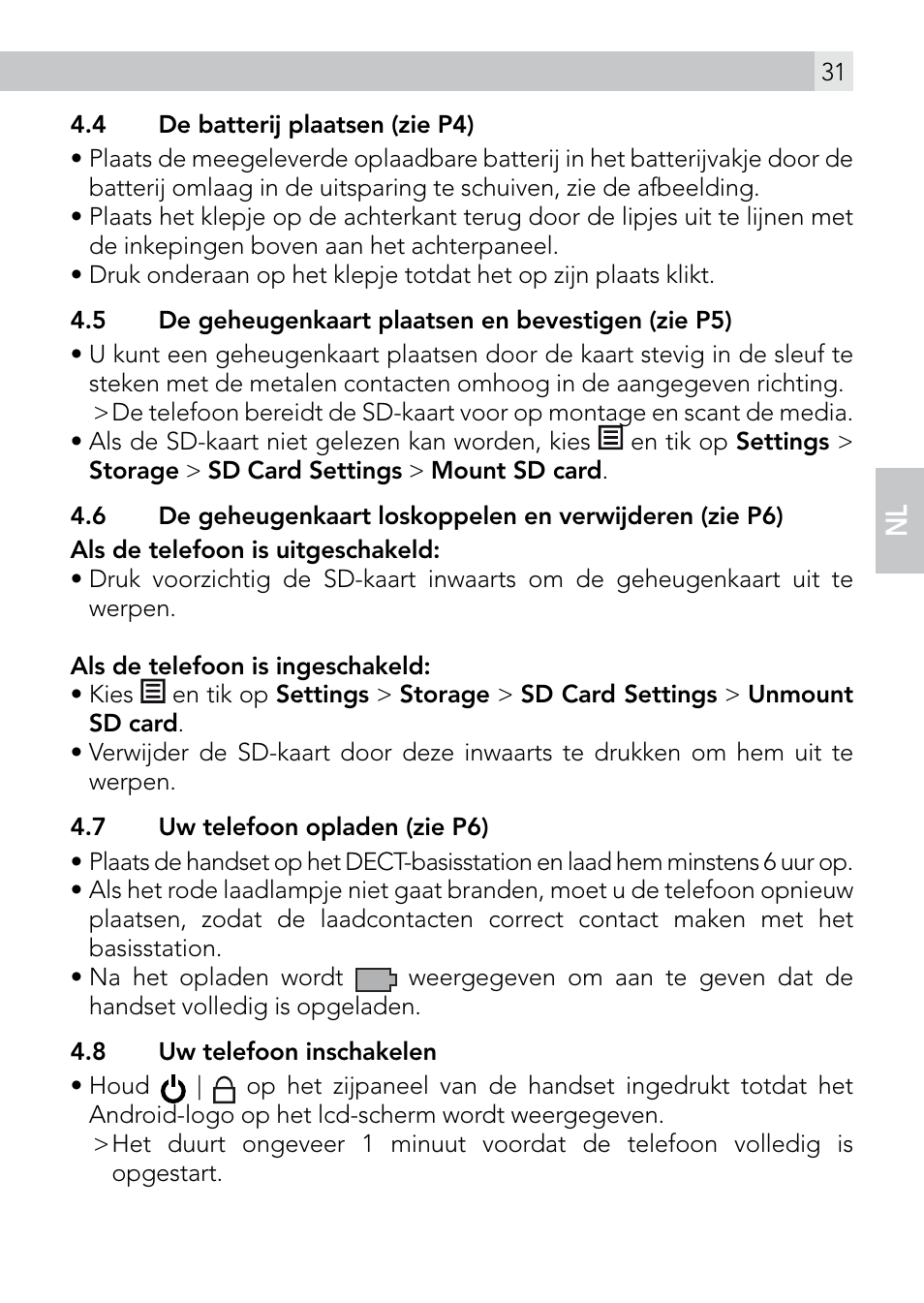 AEG Voxtel smart3 User Manual | Page 31 / 80