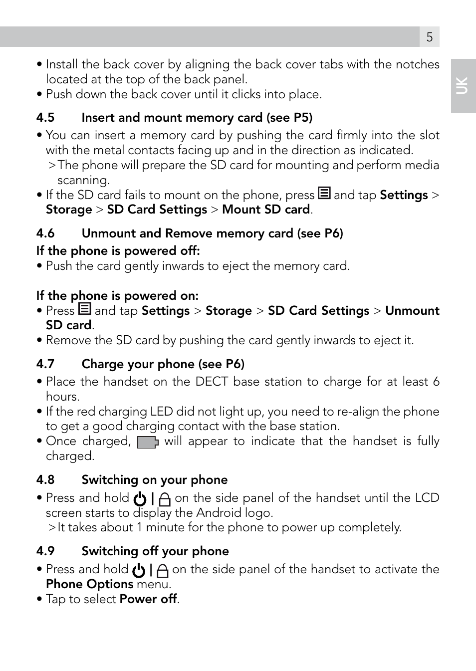 AEG Voxtel smart3 User Manual | Page 5 / 80