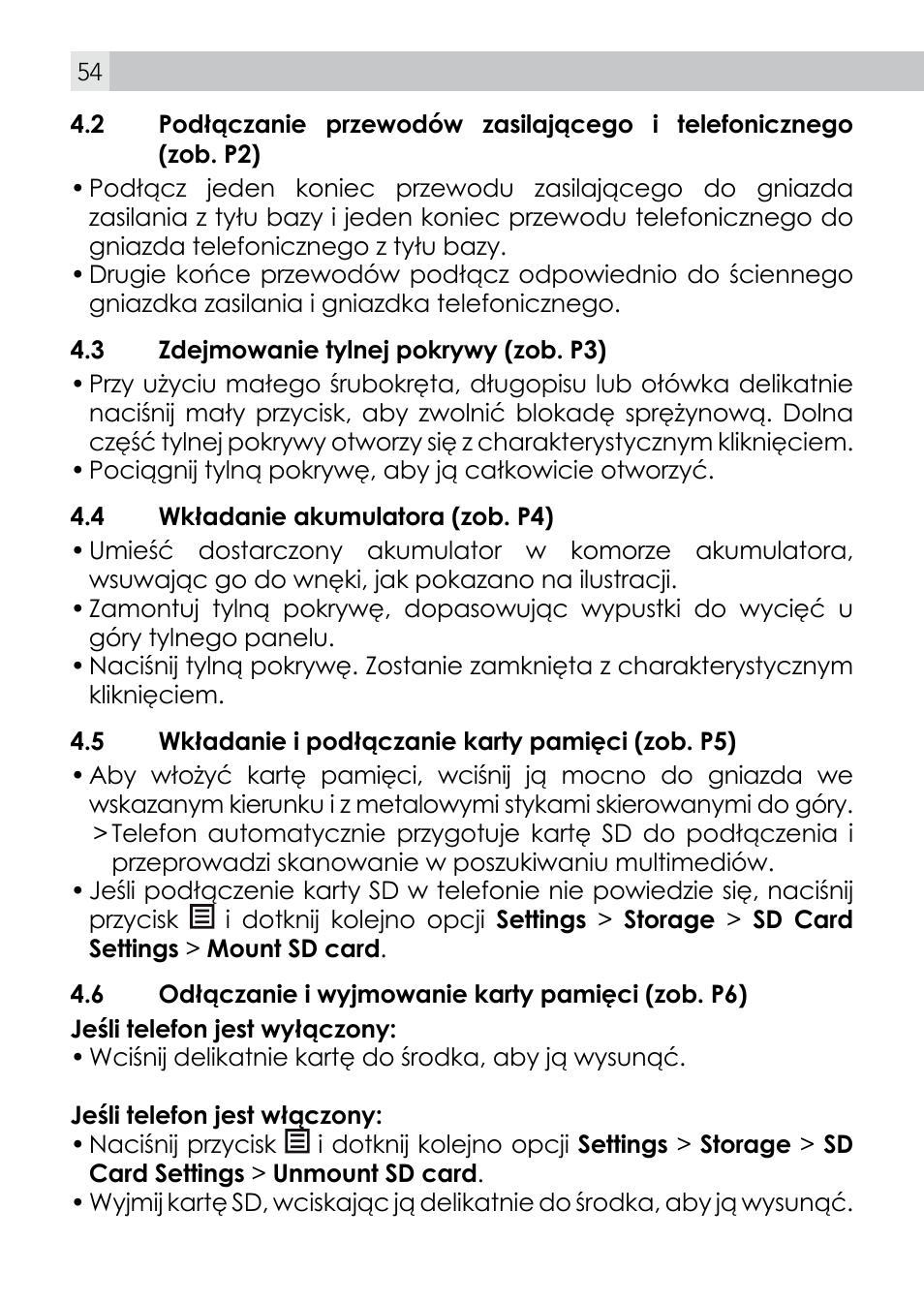 AEG Voxtel smart3 User Manual | Page 54 / 80