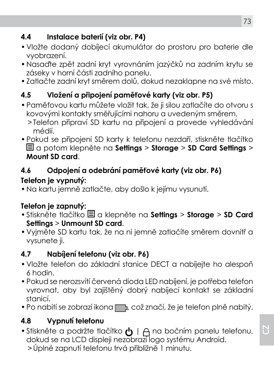 AEG Voxtel smart3 User Manual | Page 73 / 80