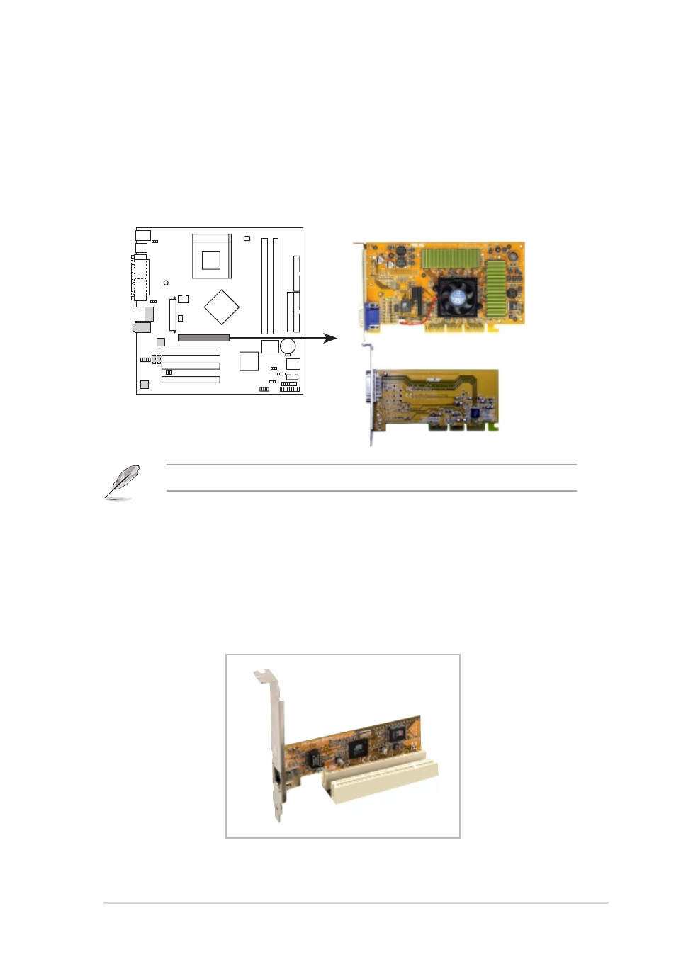 3 pci slots, 2 agp slot | Asus A7N8X-VM/400 User Manual | Page 23 / 64