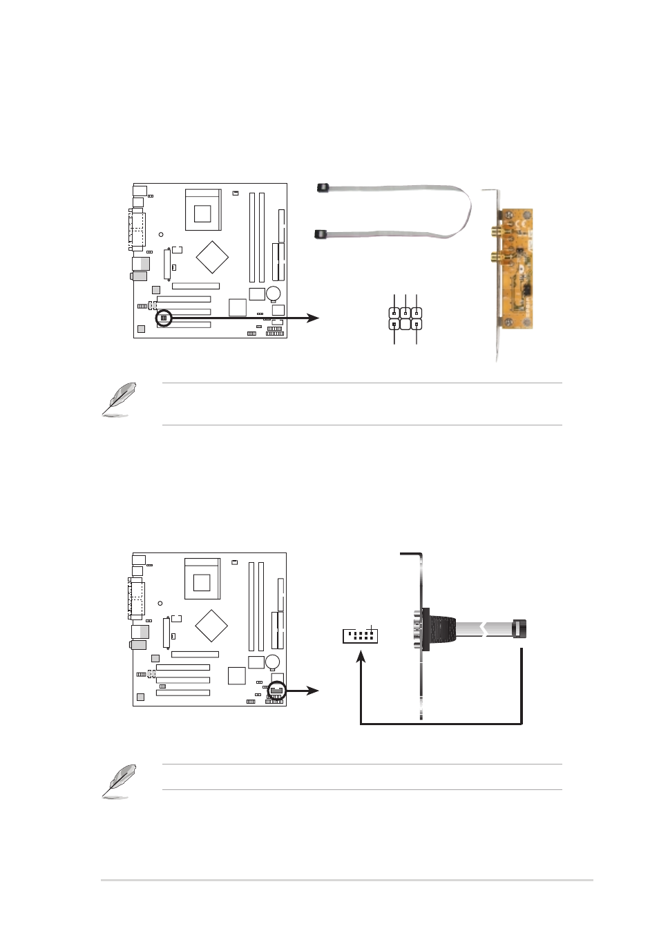 The serial port module is purchased separately | Asus A7N8X-VM/400 User Manual | Page 31 / 64