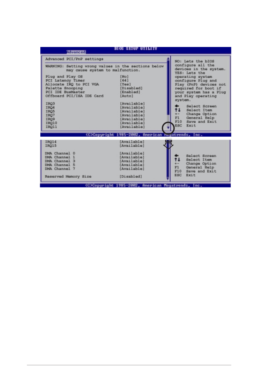 3 pcipnp | Asus A7N8X-VM/400 User Manual | Page 48 / 64