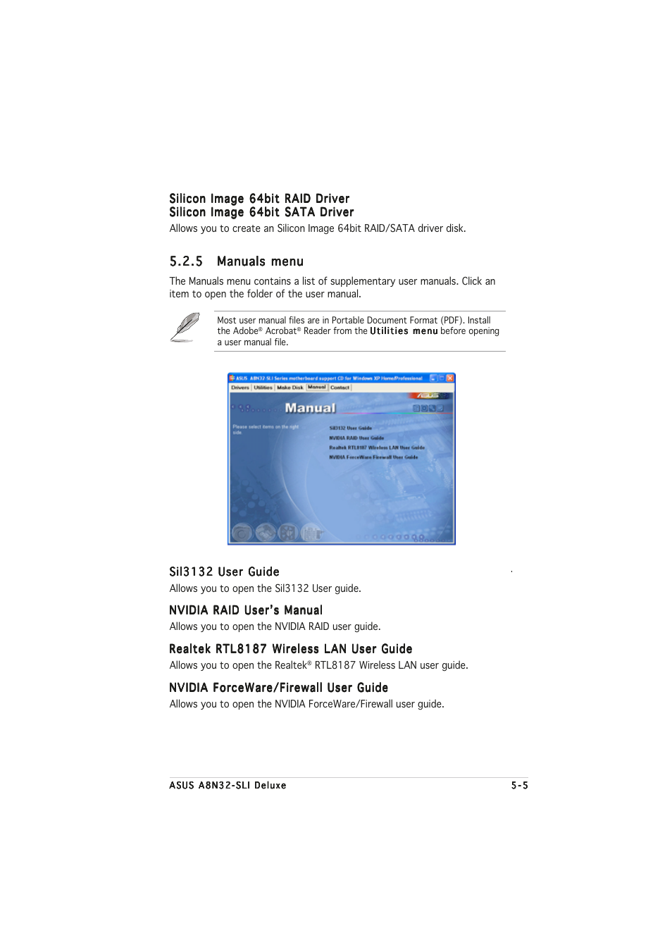 Asus A8N32-SLI User Manual | Page 118 / 164