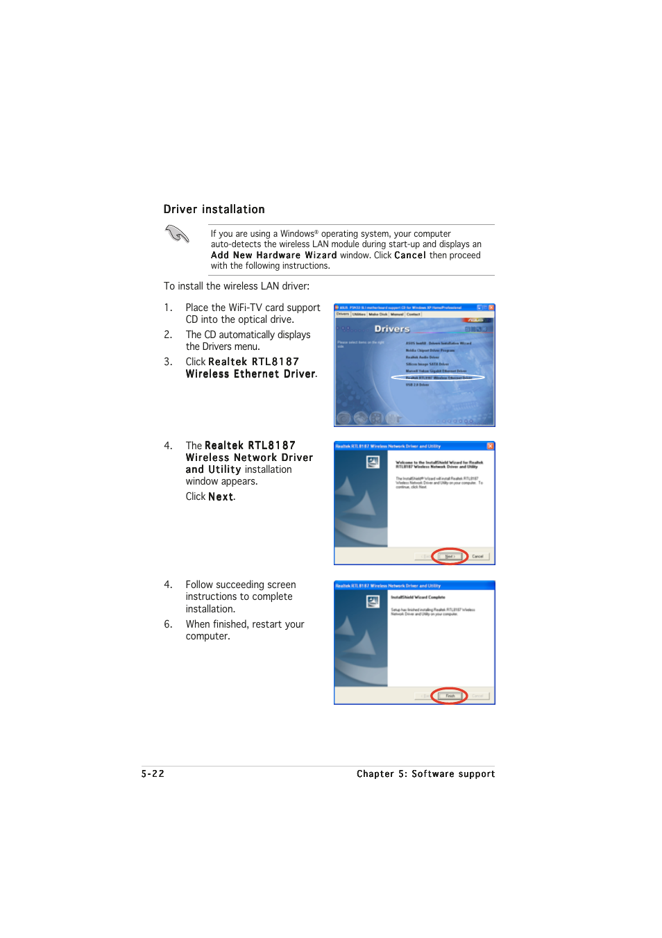 Asus A8N32-SLI User Manual | Page 135 / 164