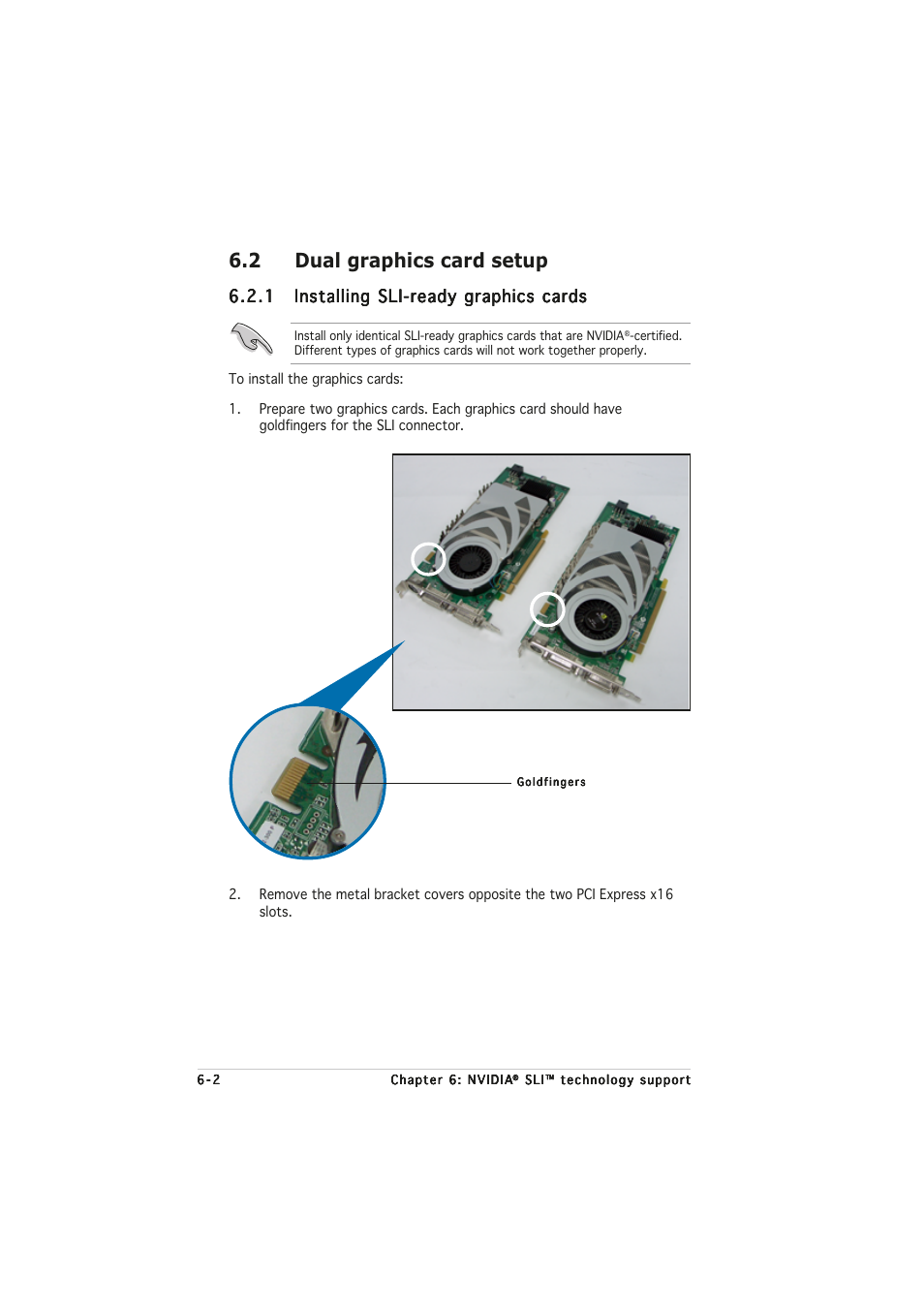 2 dual graphics card setup | Asus A8N32-SLI User Manual | Page 158 / 164