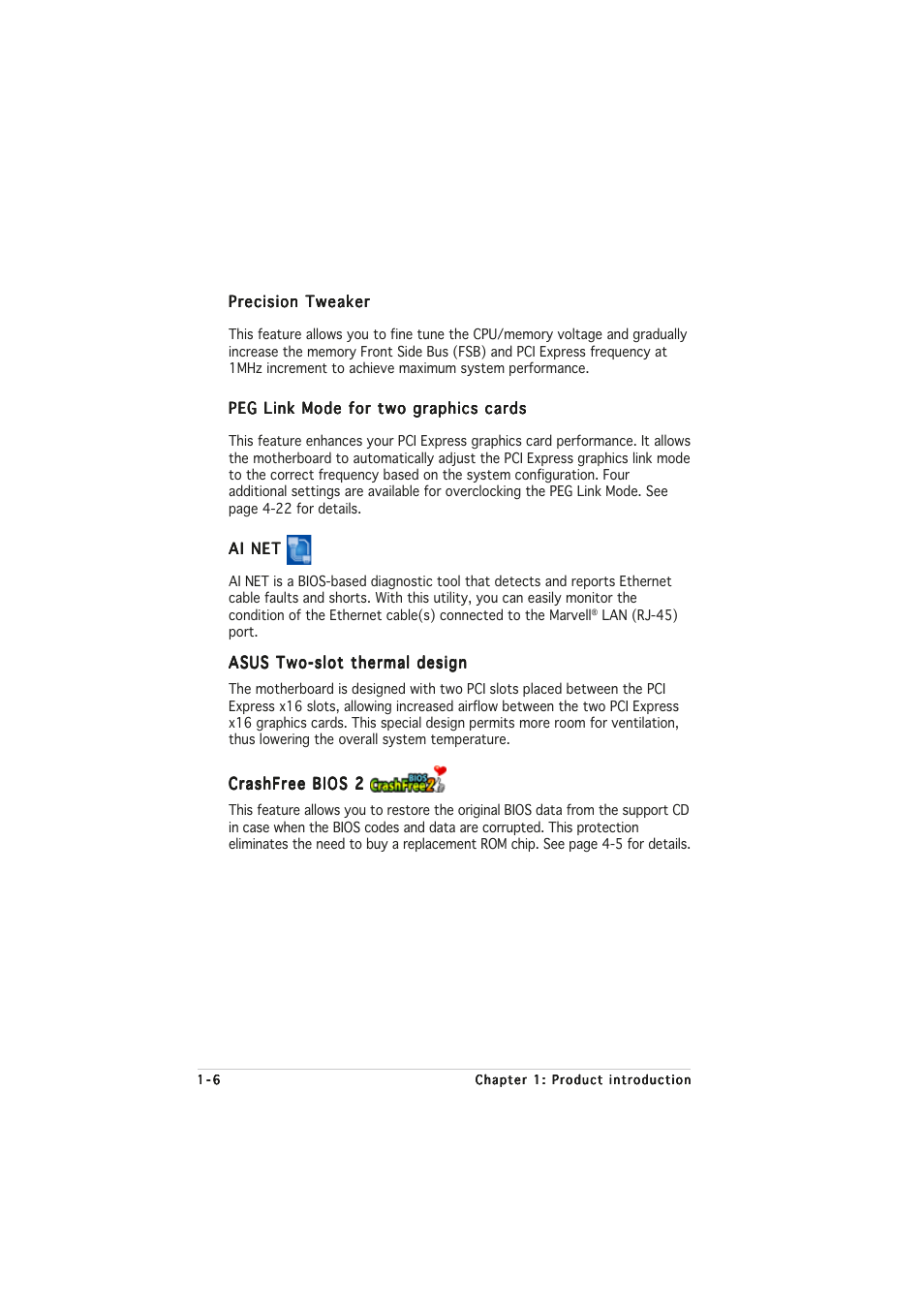 Asus A8N32-SLI User Manual | Page 22 / 164