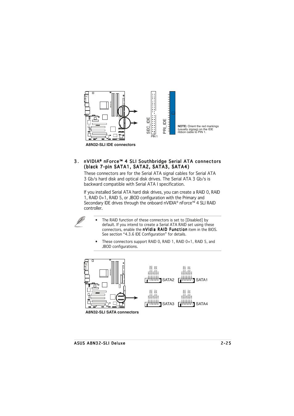 Nforce™ 4 sli raid controller | Asus A8N32-SLI User Manual | Page 51 / 164