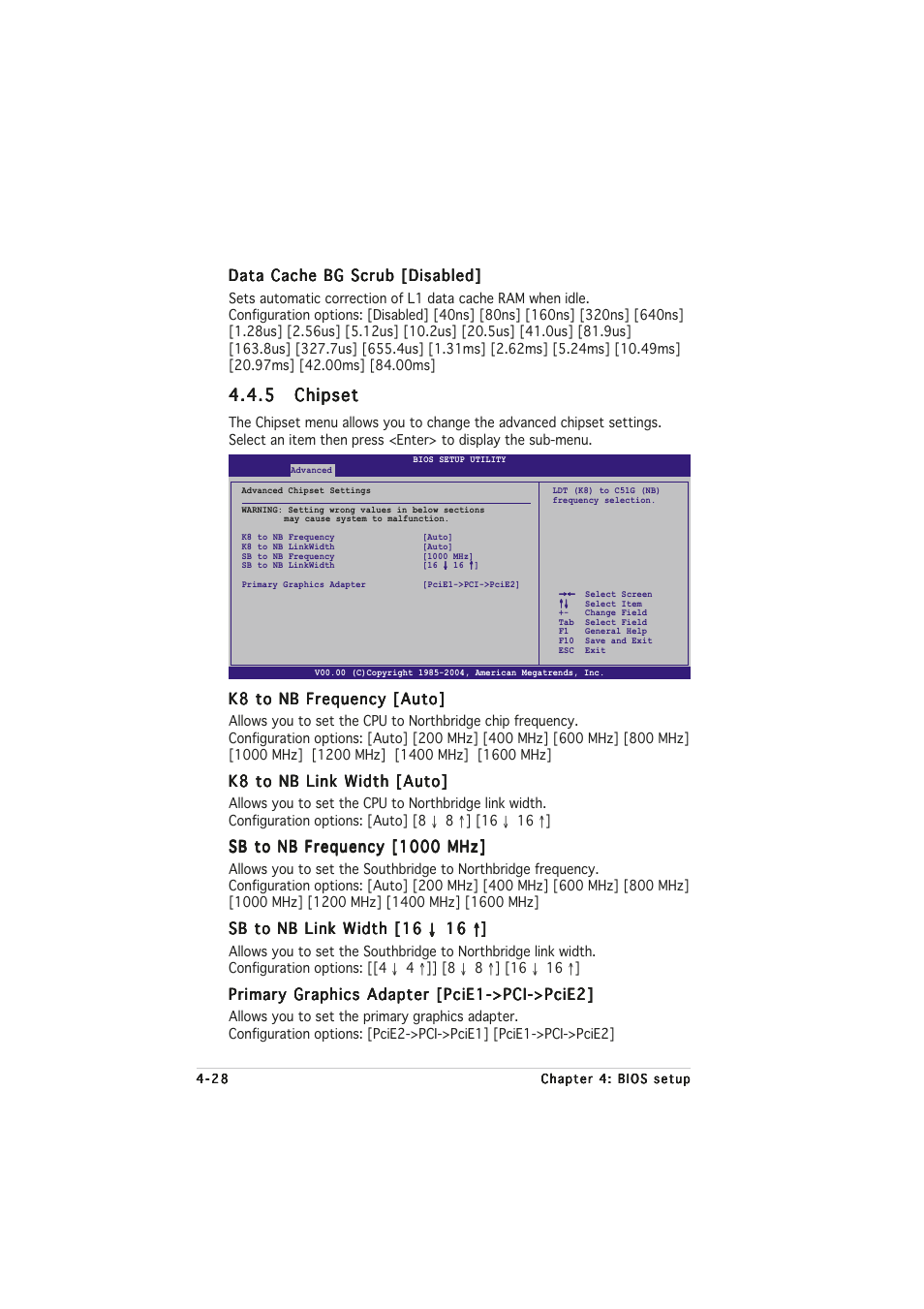 5 chipset chipset chipset chipset chipset | Asus A8N32-SLI User Manual | Page 96 / 164