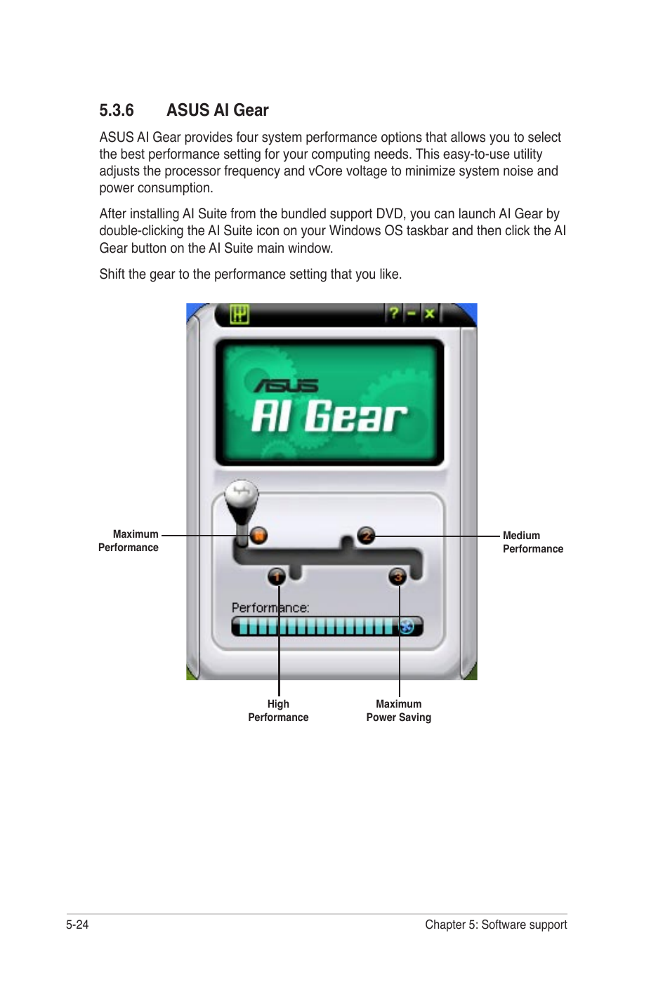 6 asus ai gear | Asus E2938 User Manual | Page 134 / 154