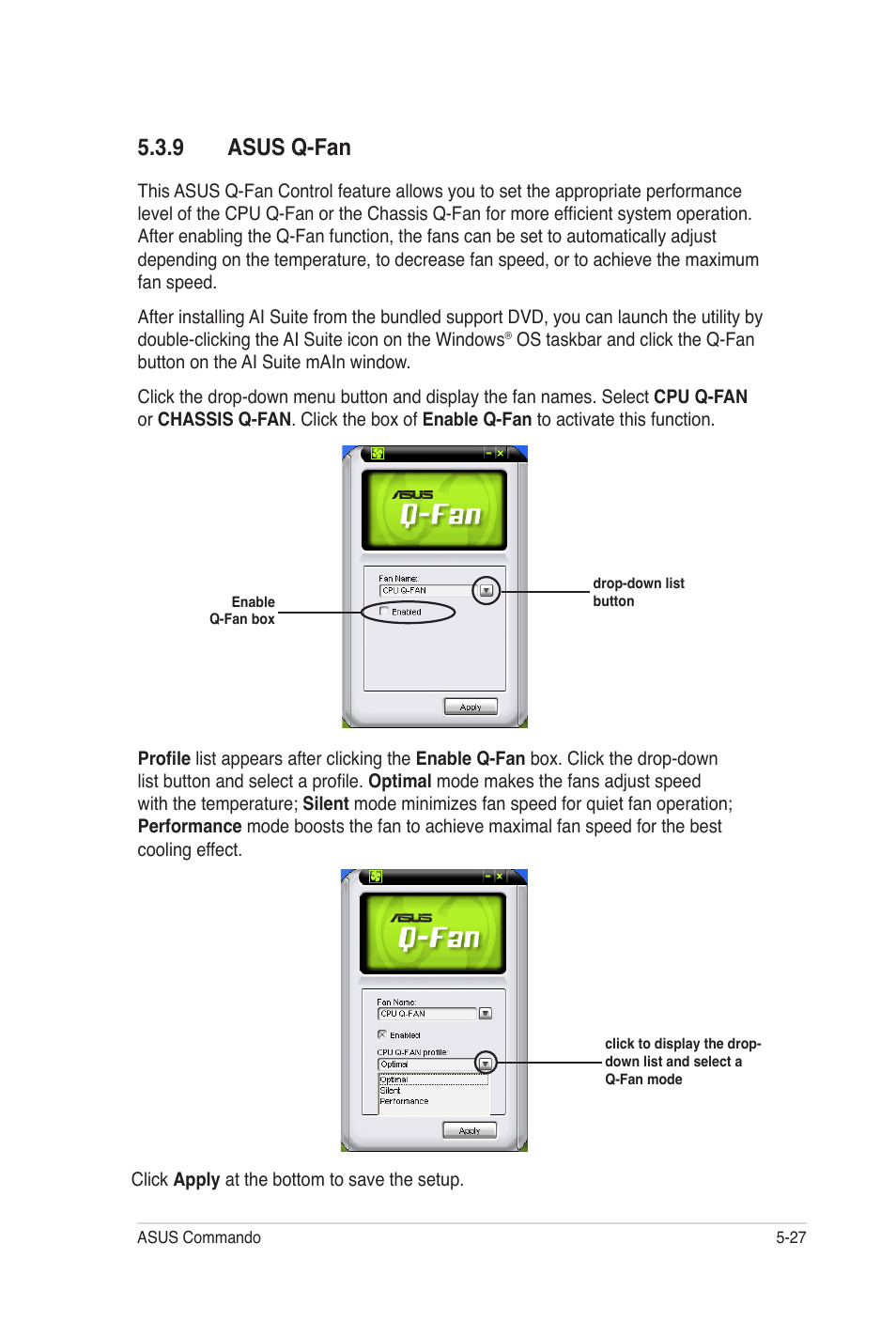 9 asus q-fan | Asus E2938 User Manual | Page 137 / 154