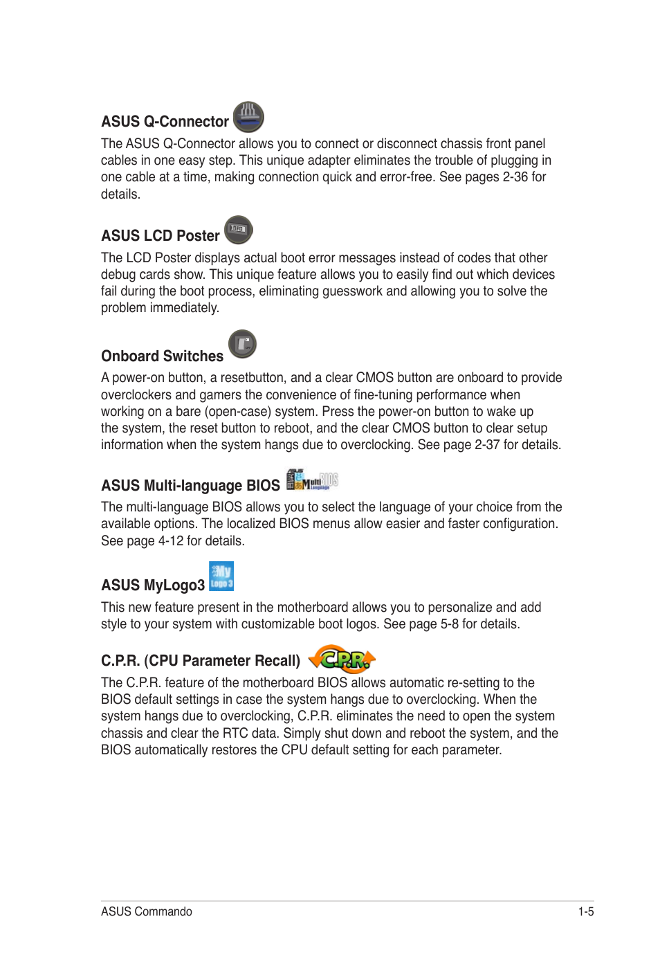Asus E2938 User Manual | Page 21 / 154