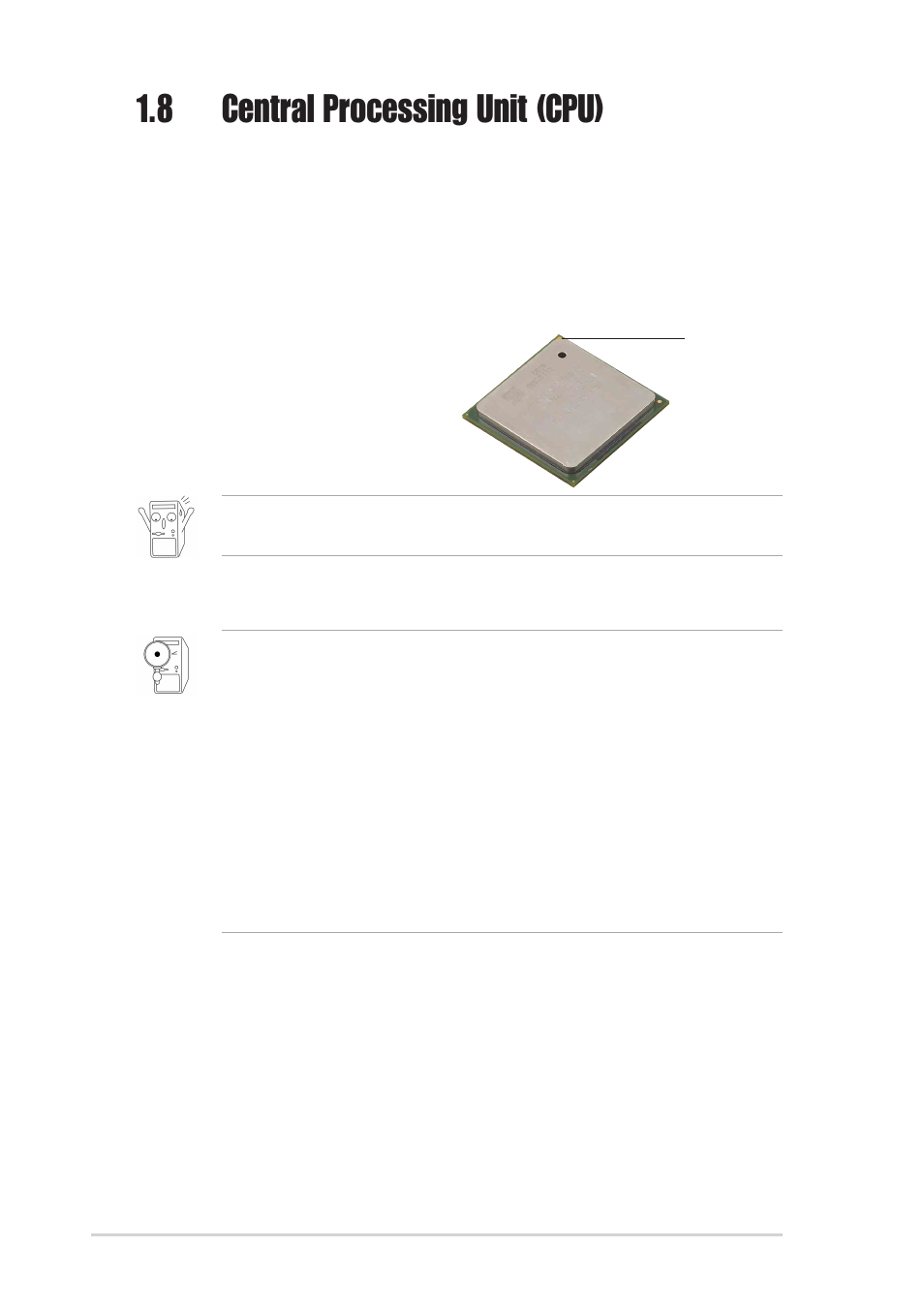 8 central processing unit (cpu), 1 overview, Hyper-threading technology | Asus P4S533-MX User Manual | Page 20 / 64