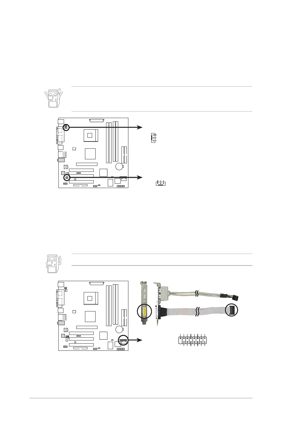 18 chapter 1: product introduction, The usb/game module is purchased separately, Cha_fan1 | Asus P4S533-MX User Manual | Page 28 / 64