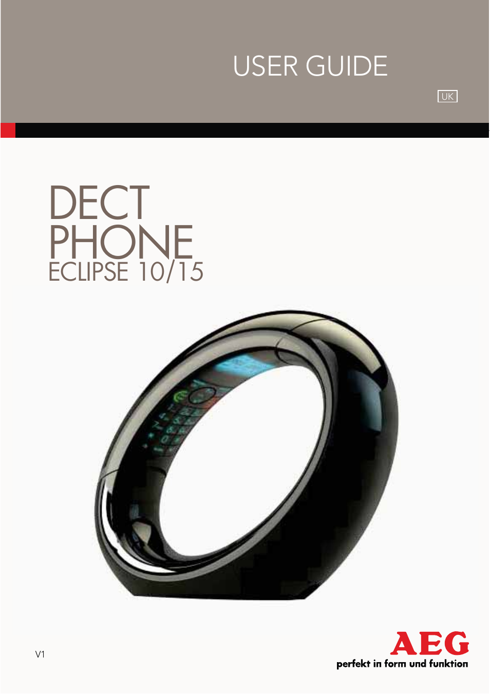 AEG Eclipse 10 User Manual | 34 pages