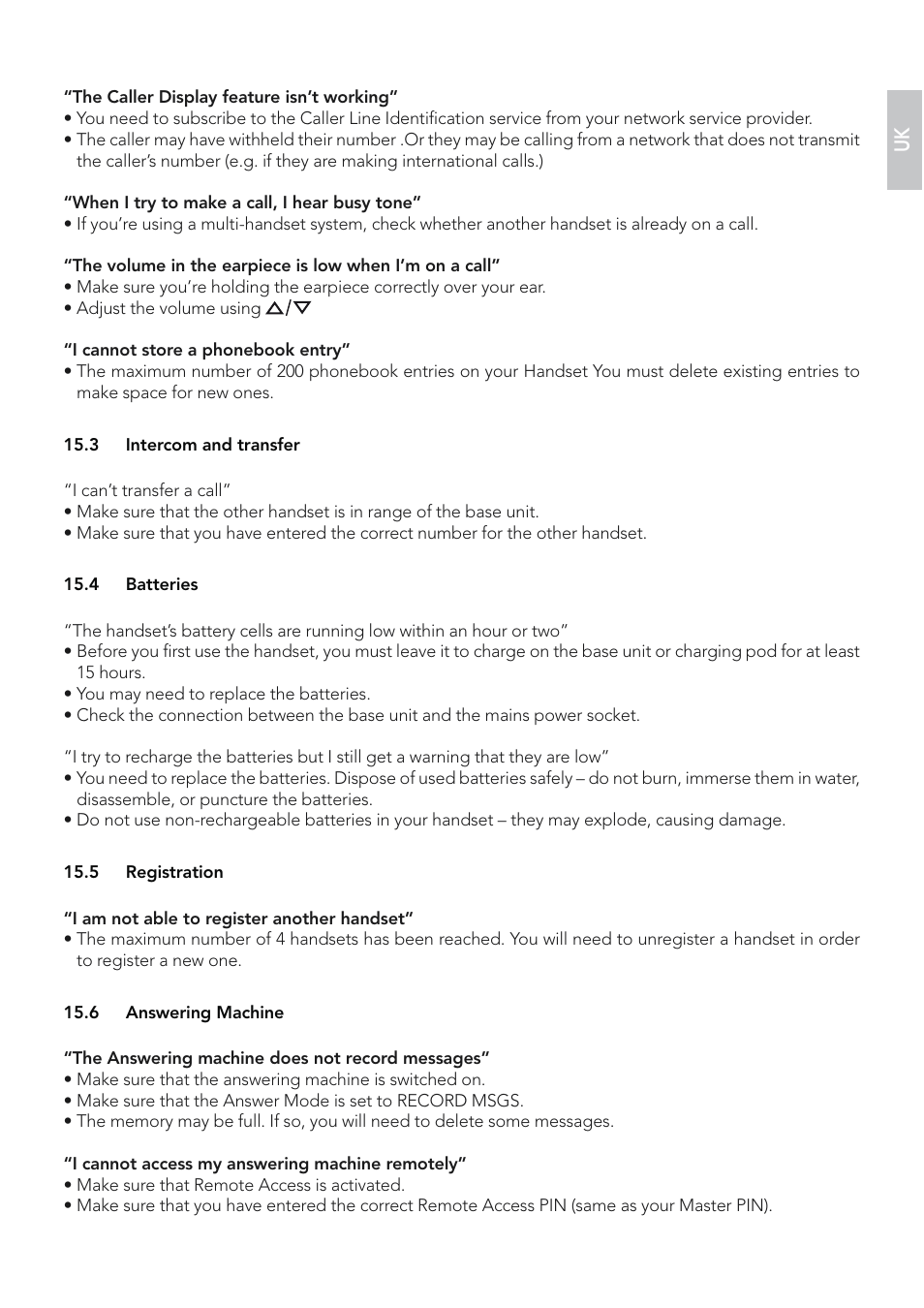 AEG Eclipse 10 User Manual | Page 29 / 34